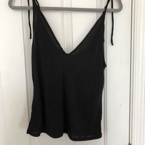 Free people tie shoulder tank by intimately